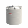 10,000 Litre Non-Potable water tank in natural finish with enduramaxx logo across the front