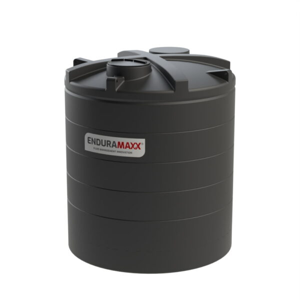 15,000 Litre Water Tank in black with enduramaxx logo