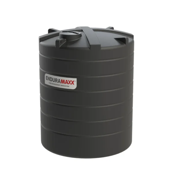 20,000 Litre Water Tank in black with enduramaxx logo