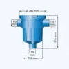 Rainwater harvesting Kit technical drawing